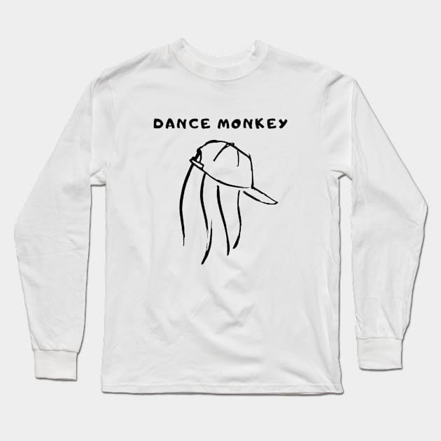 DANCE MONKEY POSTER Long Sleeve T-Shirt by shiteter